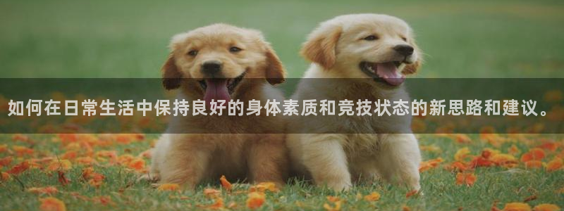 关键词：如何在日常生活中保持良好的身体素质和竞技状态的新思路和建议。